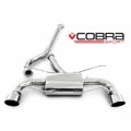 SU77 Cobra Sport Subaru BRZ 2012> Cat Back System (Non-Resonated)